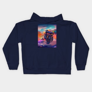 motobike Kids Hoodie